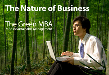 Online Green MBA image